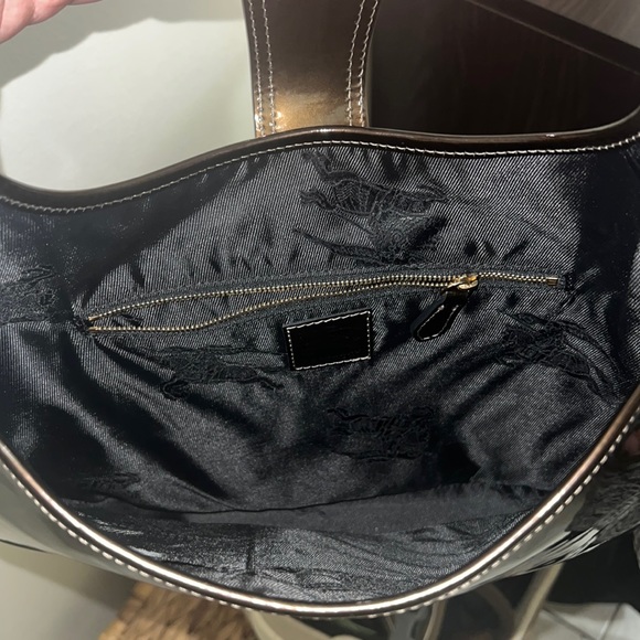 Authentic Burberry Patent Leather Bag - Picture 5 of 7